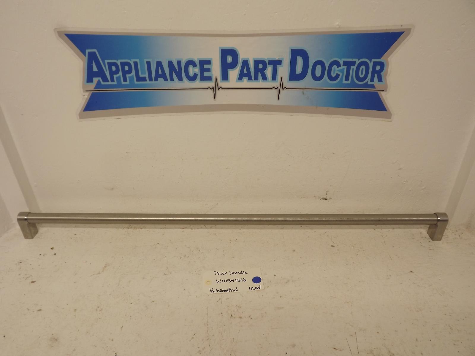 KitchenAid Refrigerator W10541592 Door Handle Used KitchenAid Refrigerator W10541592 Door Handle Used